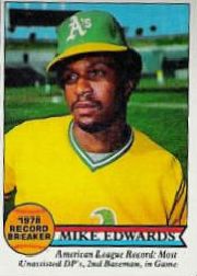 1979 Topps Baseball Cards      201     Mike Edwards RB